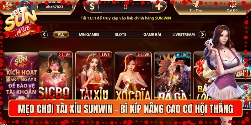Mẹo Chơi Tài Xỉu Sunwin - Bí Kíp Nâng Cao Cơ Hội Thắng
